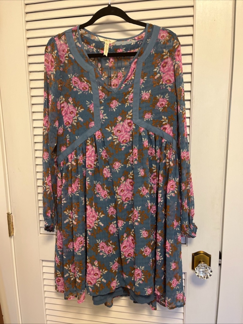 Matilda Jane Believe to the Nines 2 piece overlay dress, boho, floral